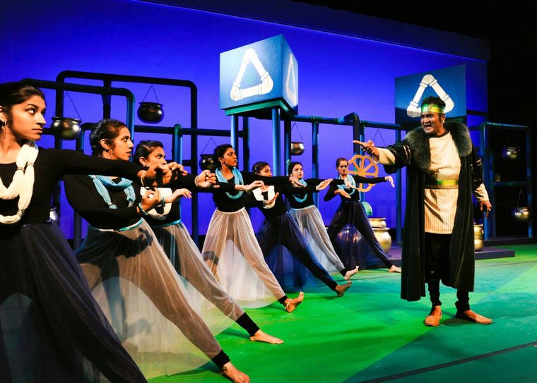 The Naatak theater company, one of the largest Indian American theater companies in the country, recently received a $30,000 grant from the Knight Foundation for the premiere of its 50th production, “Vrindavan.” (Ashima Yadava photo) 