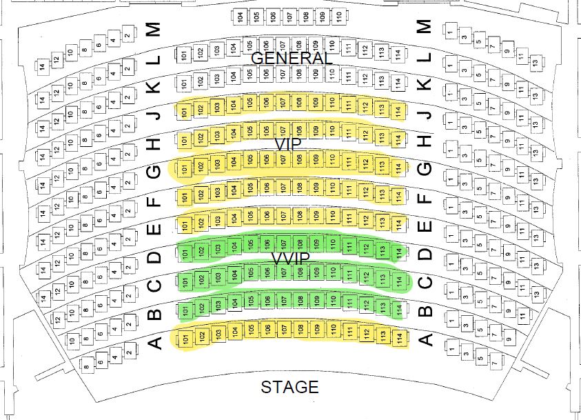 Cubberley Theater Palo Alto Seating Chart